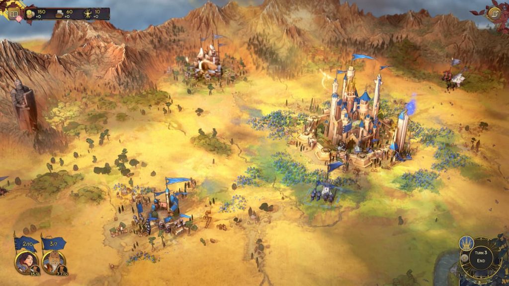 Songs of Silence world map screenshot
